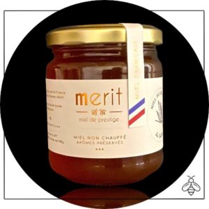 Miel cru de châtaignier Merit - miel français non chauffé